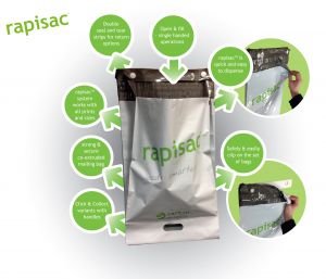 Hang it and Save – Introducing Rapisac™ Mailing Bags